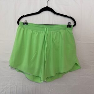 Lululemon Fast Free Short 6” Lined Mesh OOM Size XL Scream Green SCMG 55183